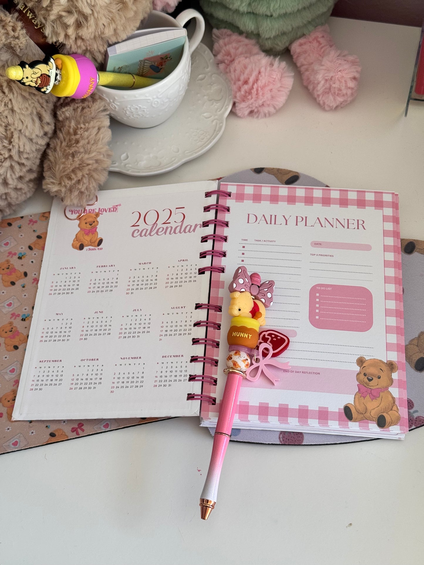 Teddy Gratitude Journal notebook