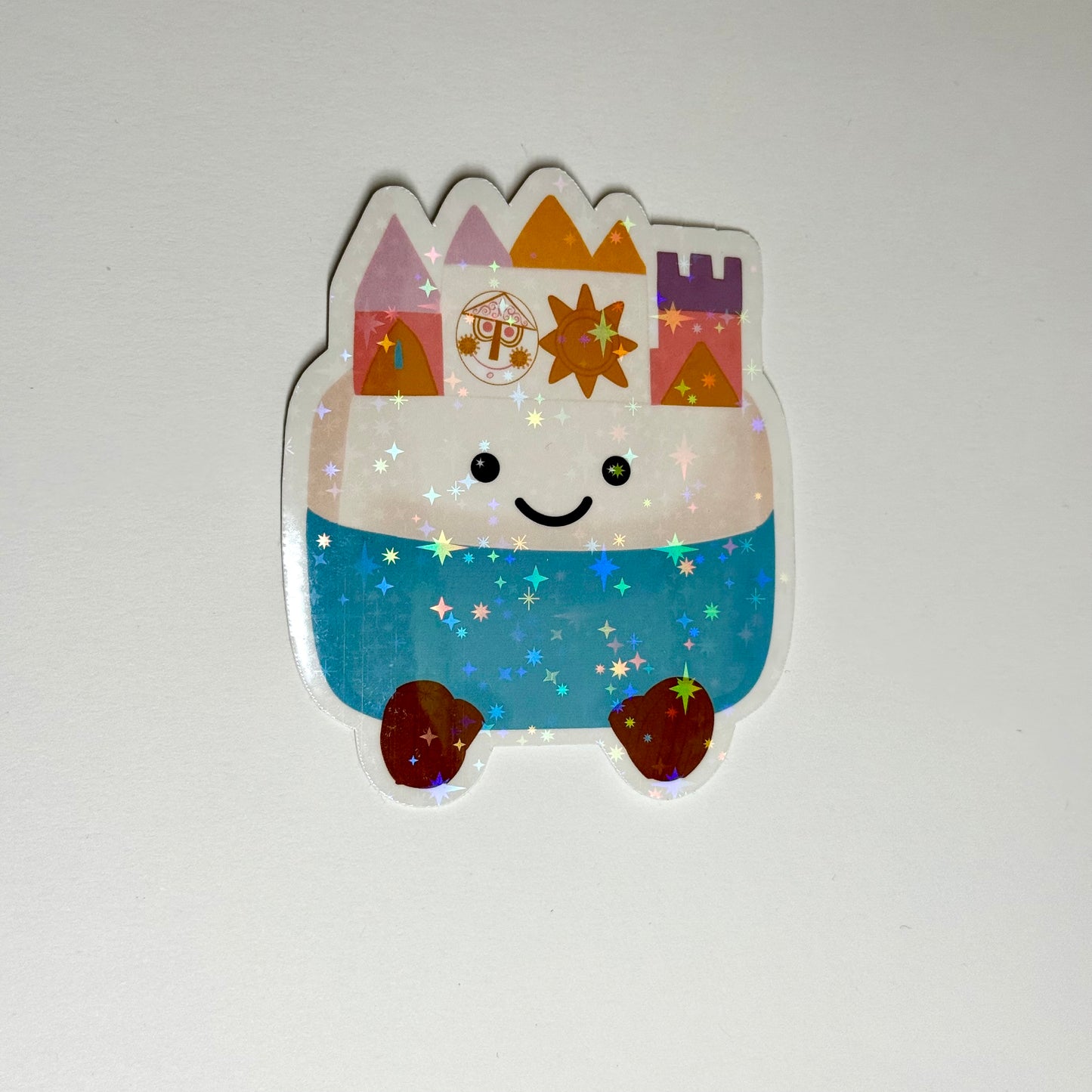 Small World Vinyl Sticker