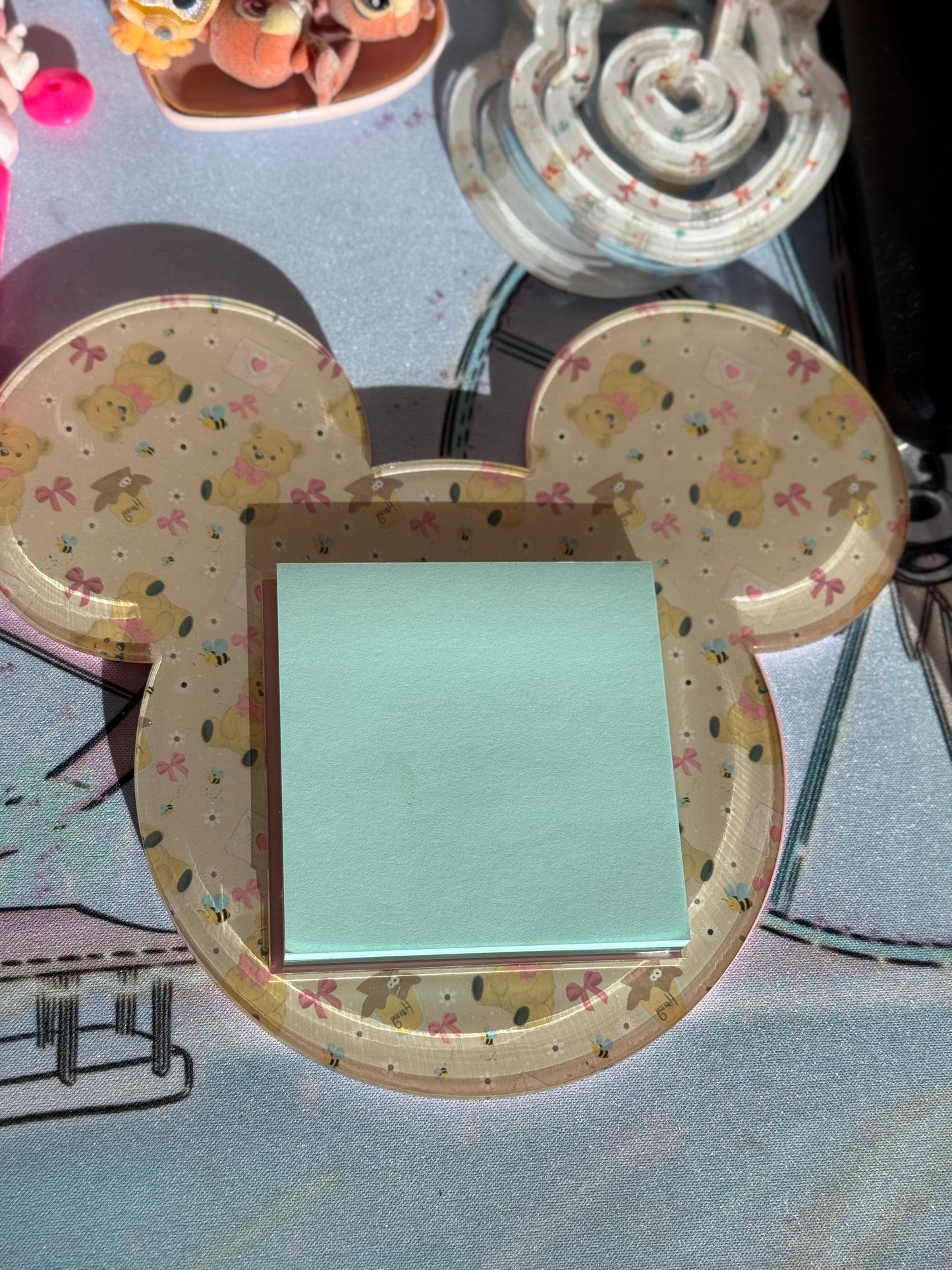 Sweet Teddy Post it Holder