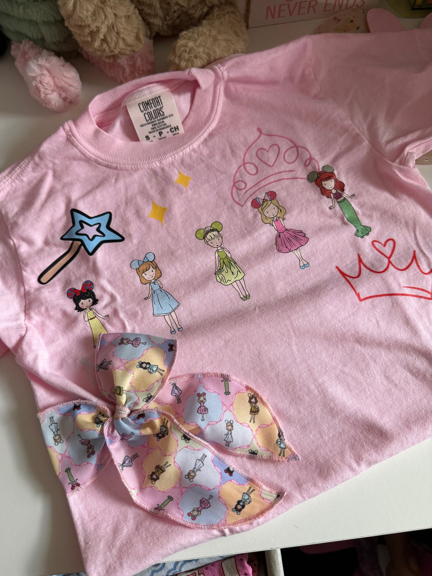 Bibbidi princess Tee (row 1)