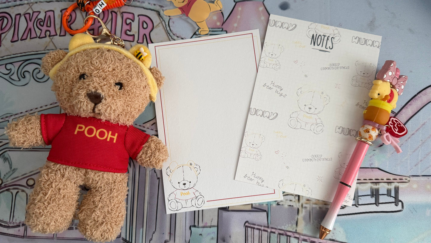 Sweet Honey Bear Notepad