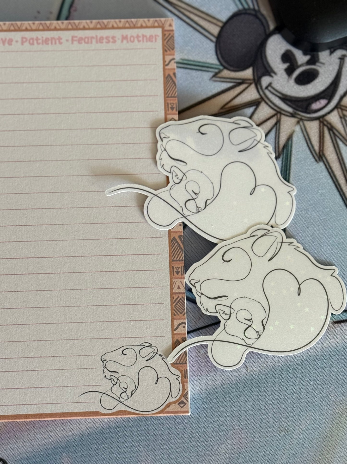 Fearless Mama Vinyl Sticker