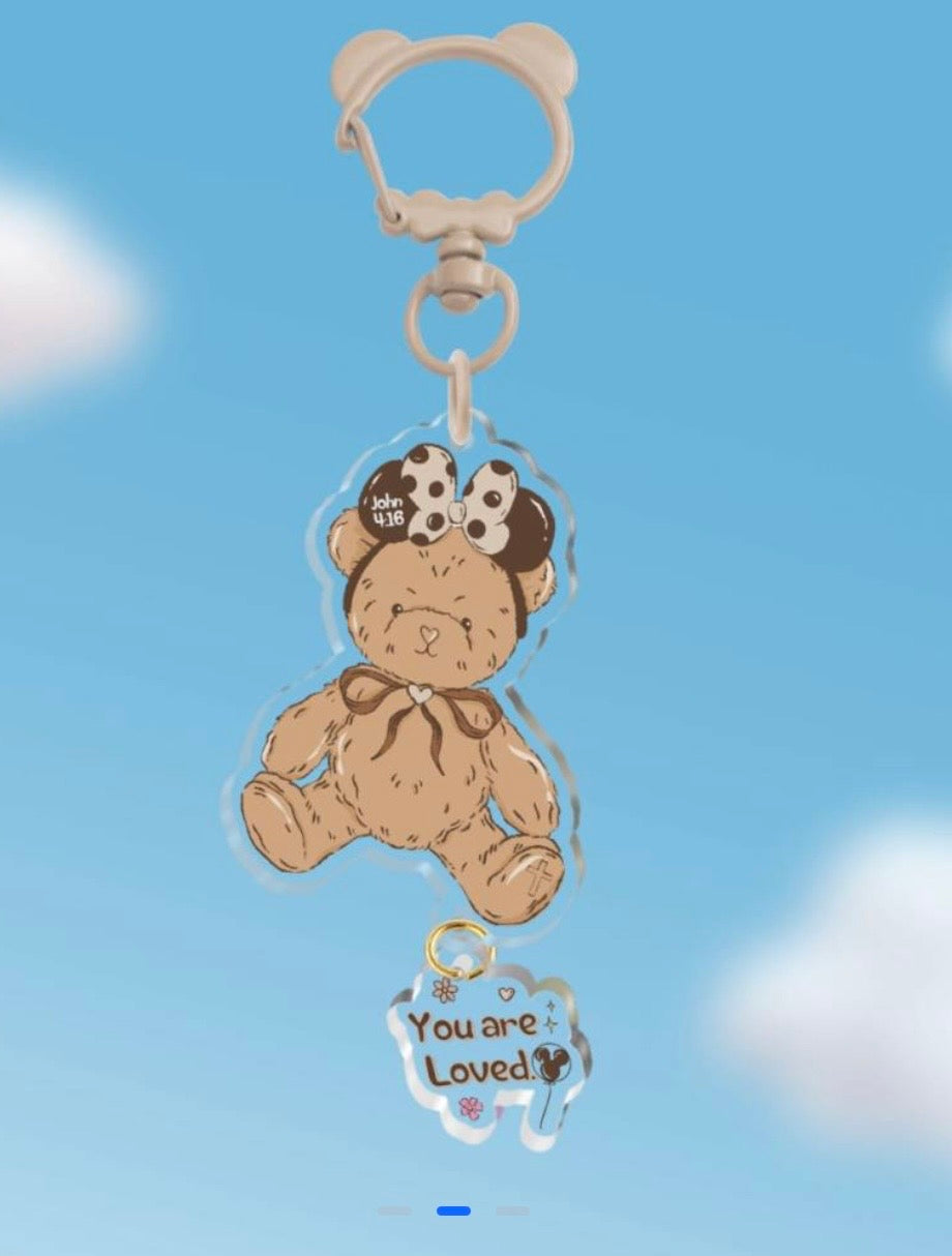 You are Loved Acrylic keychain