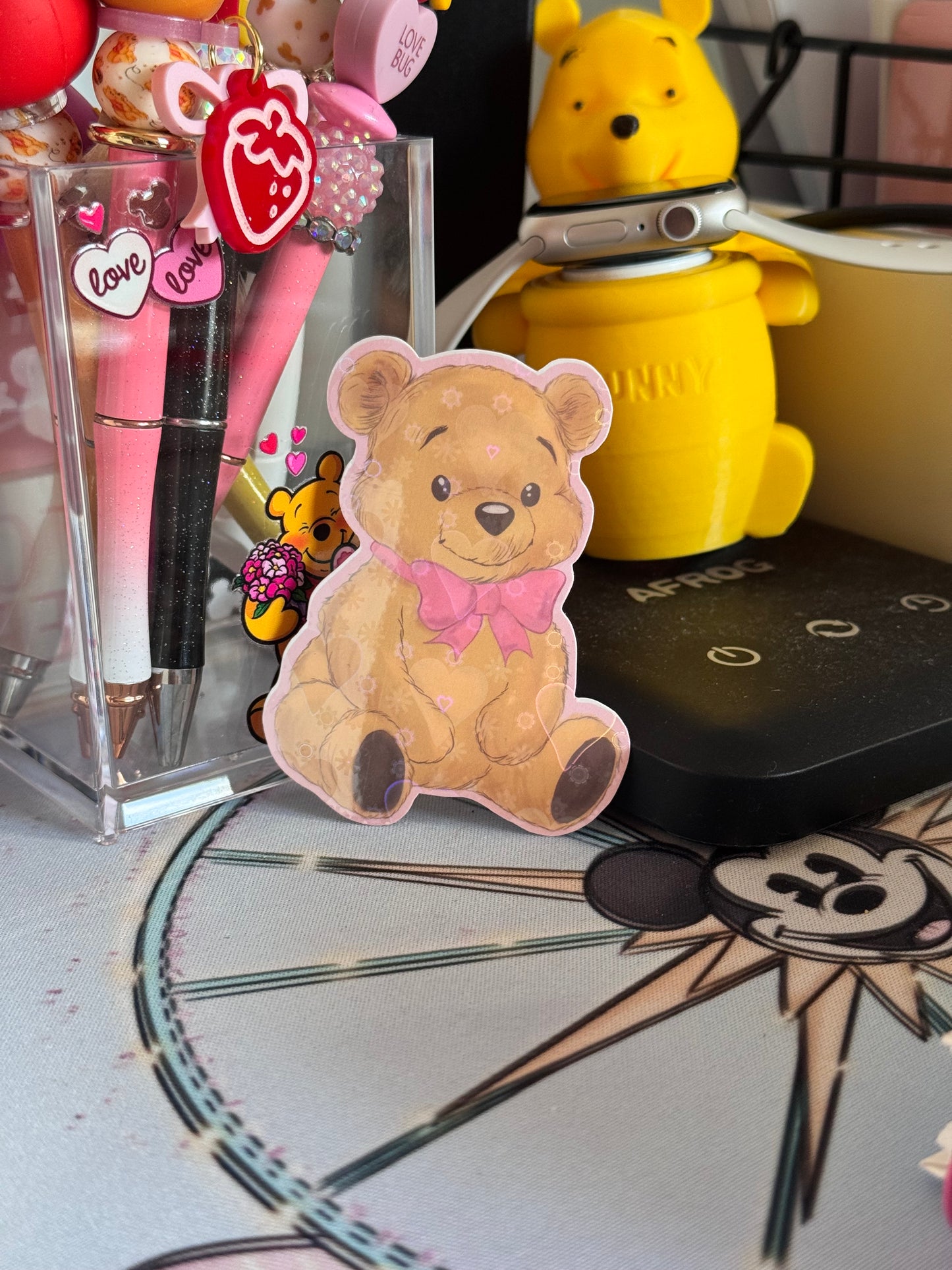 Honey bear teddy Vinyl Sticker