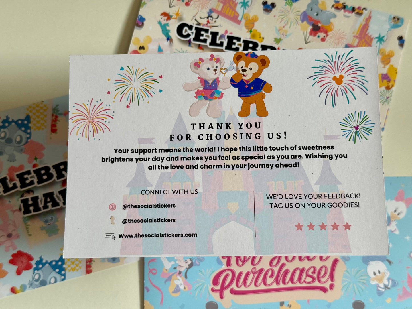 Best Bears Thank You Card