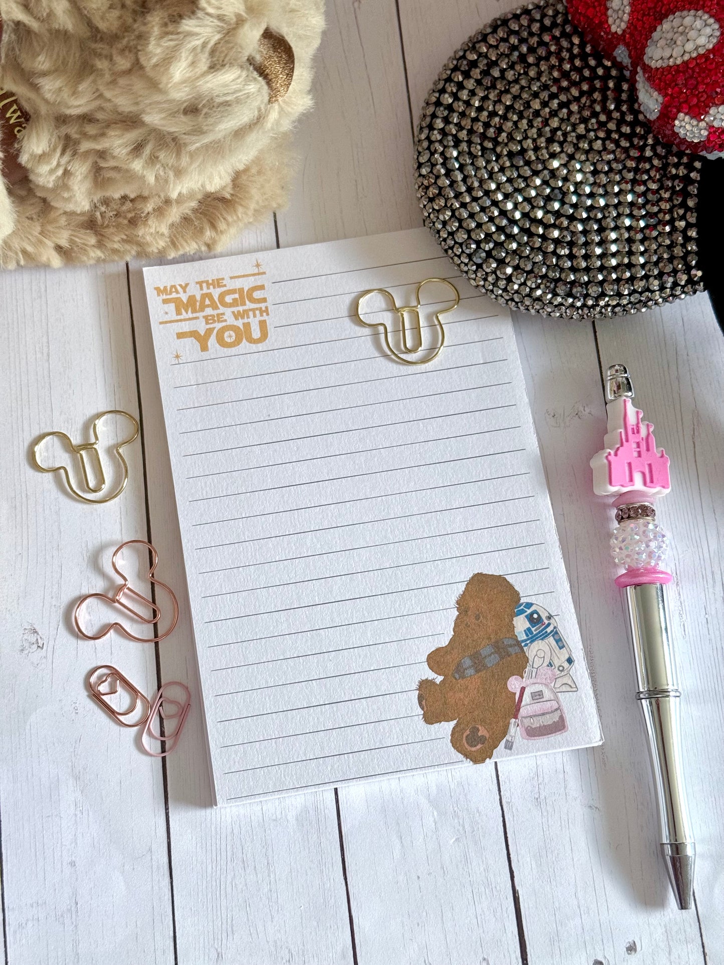 Galaxy Bear Notepad