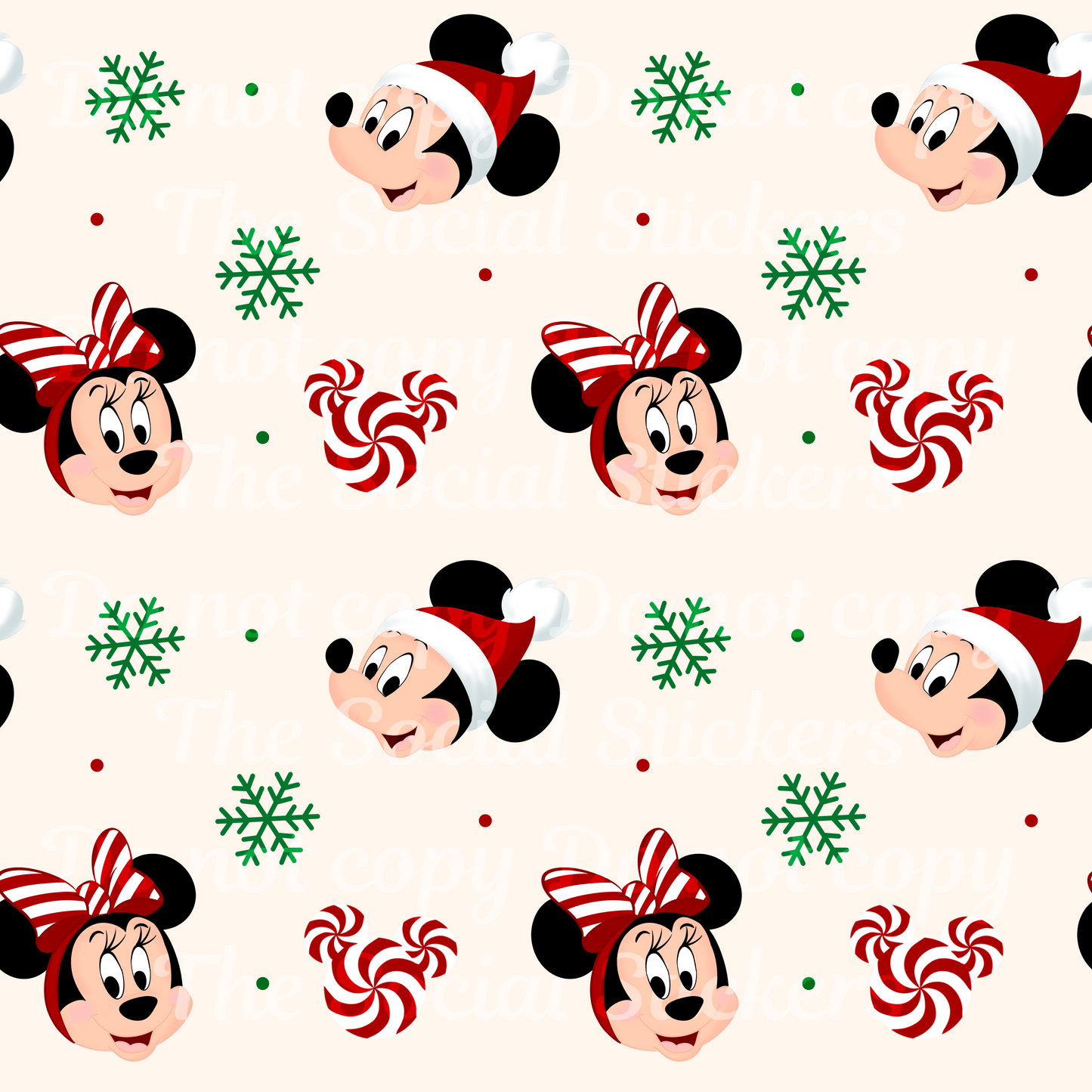Christmas Couple SEAMLESS FILE