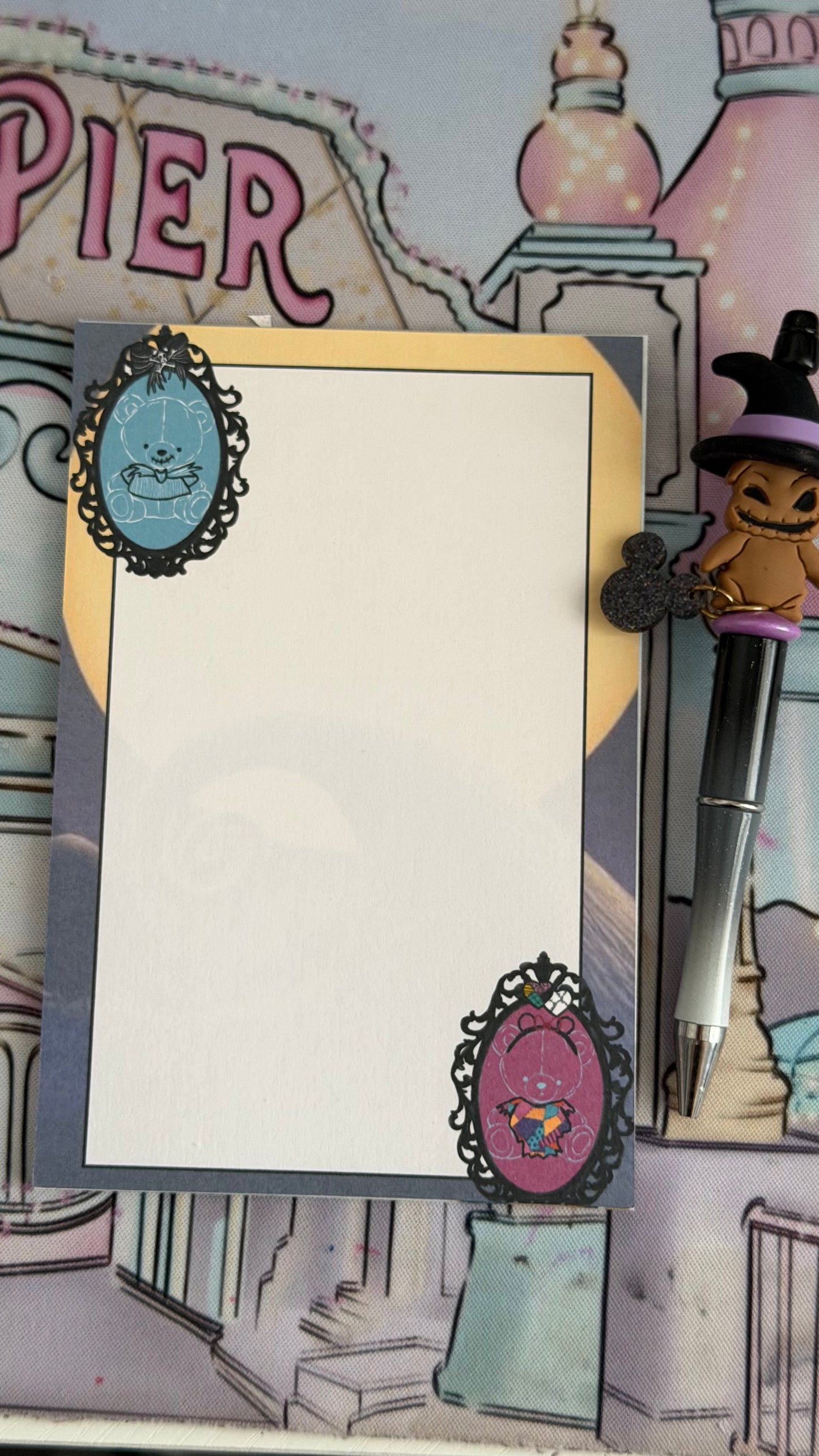 Night before Cutie Bear Notepad