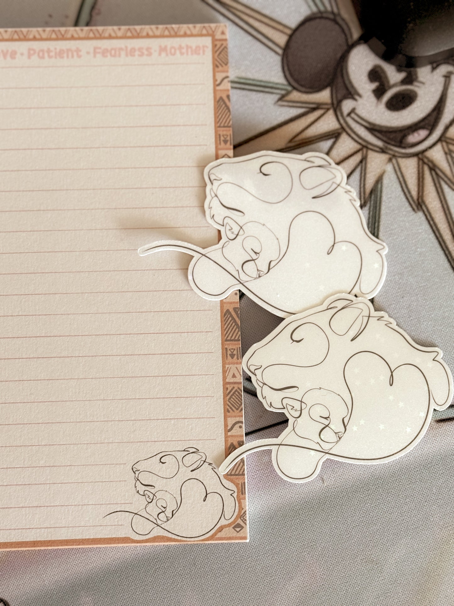 Fearless Mama Vinyl Sticker