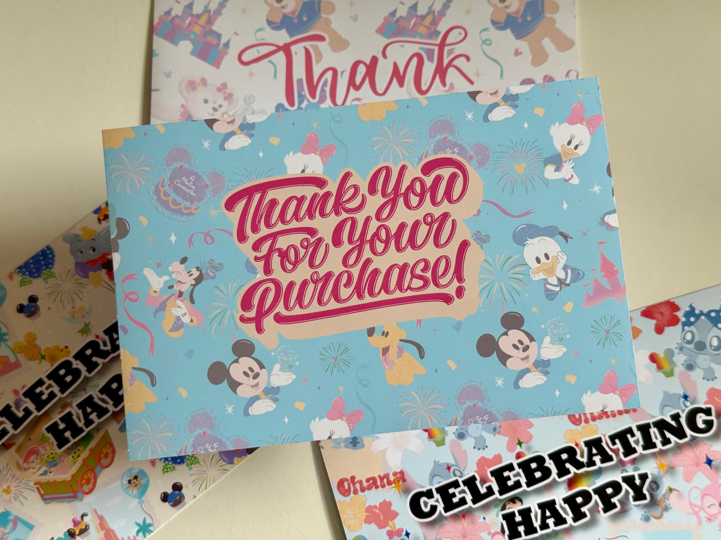 Celebrate Happy Friends Thank You Card