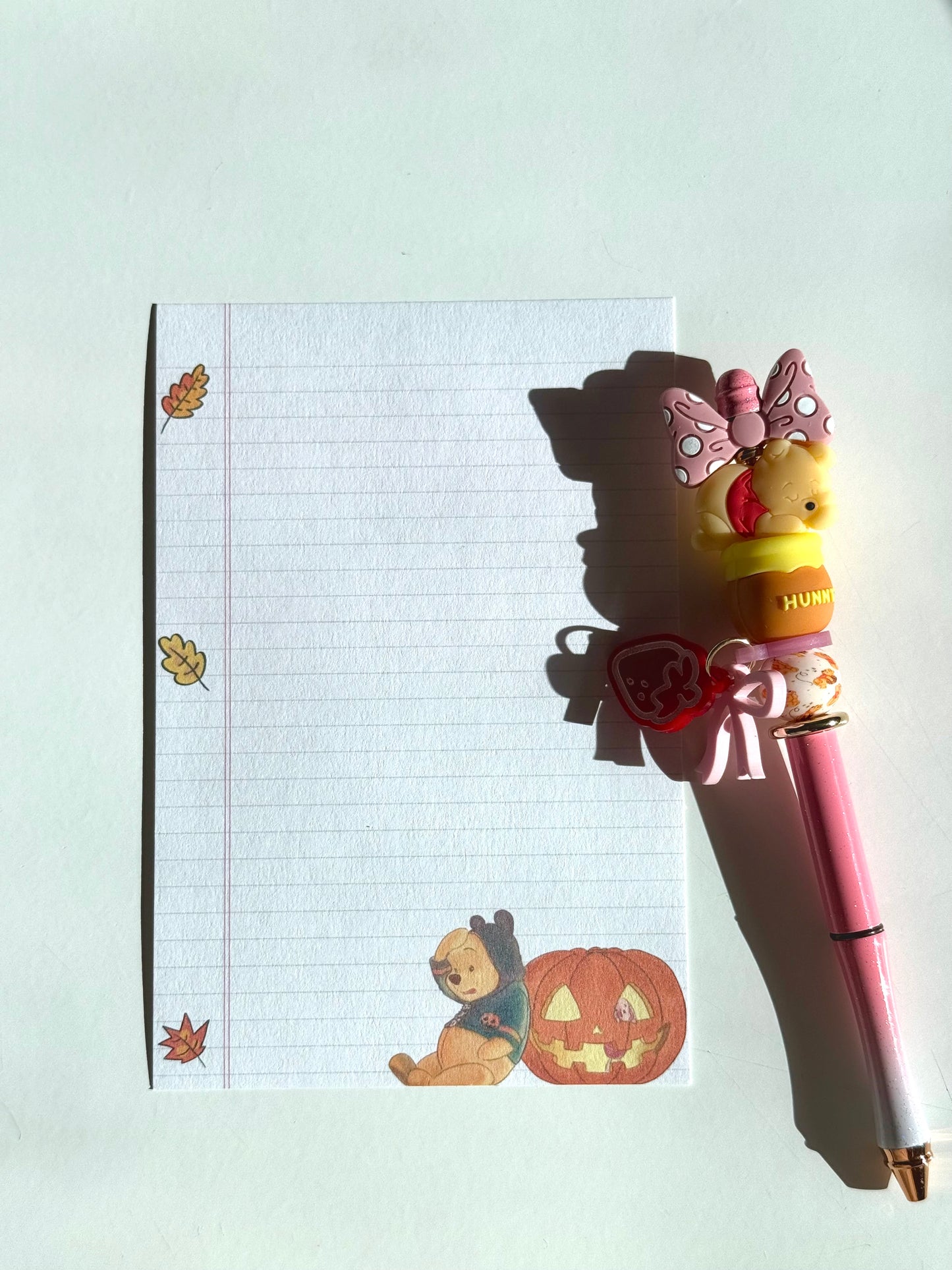 Fall Bear Notepad