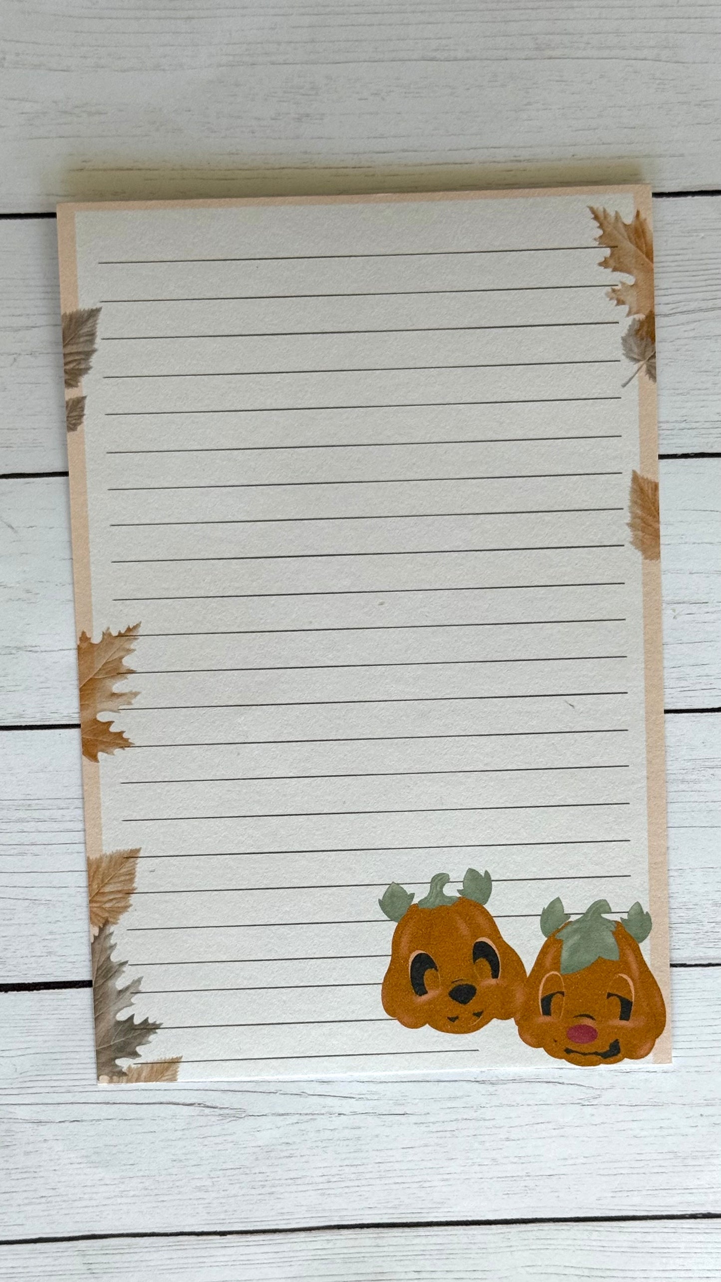 Pumpkin Pals Notepad