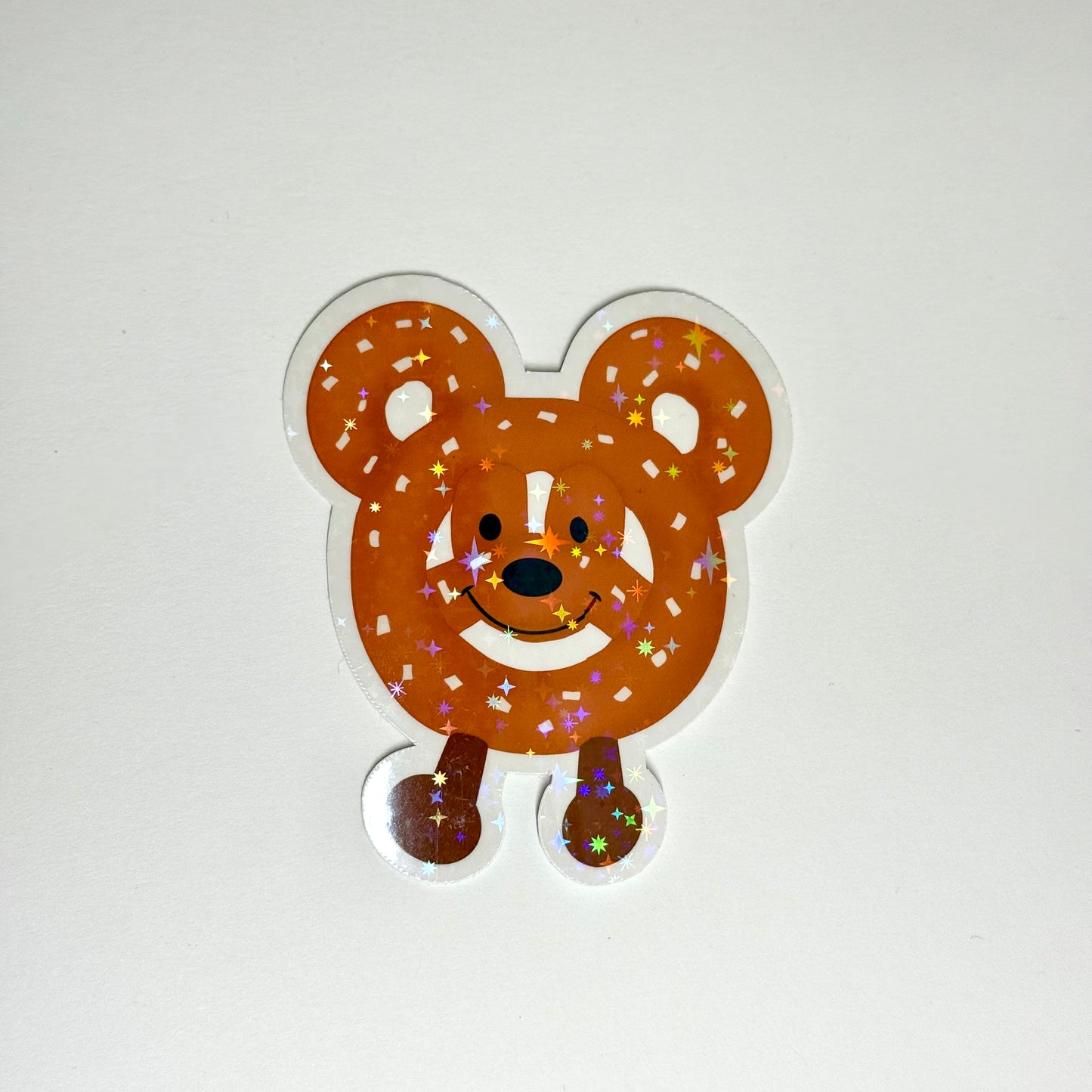 Pretzel Vinyl Sticker