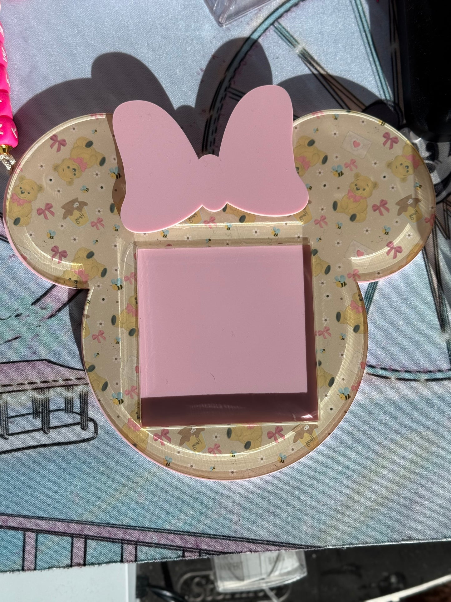 Sweet Teddy Post it Holder