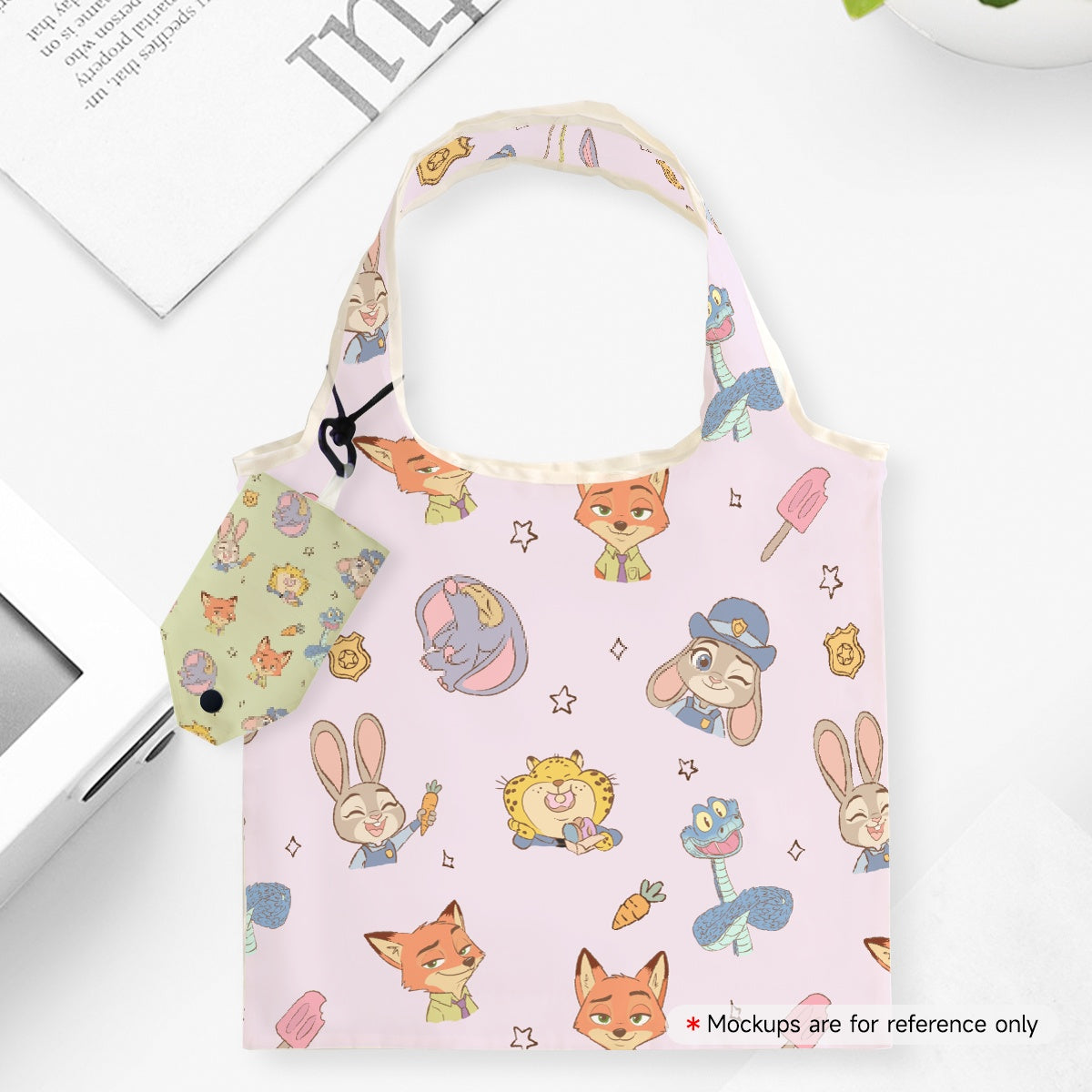 Zoo friends Foldable Shopping Bag