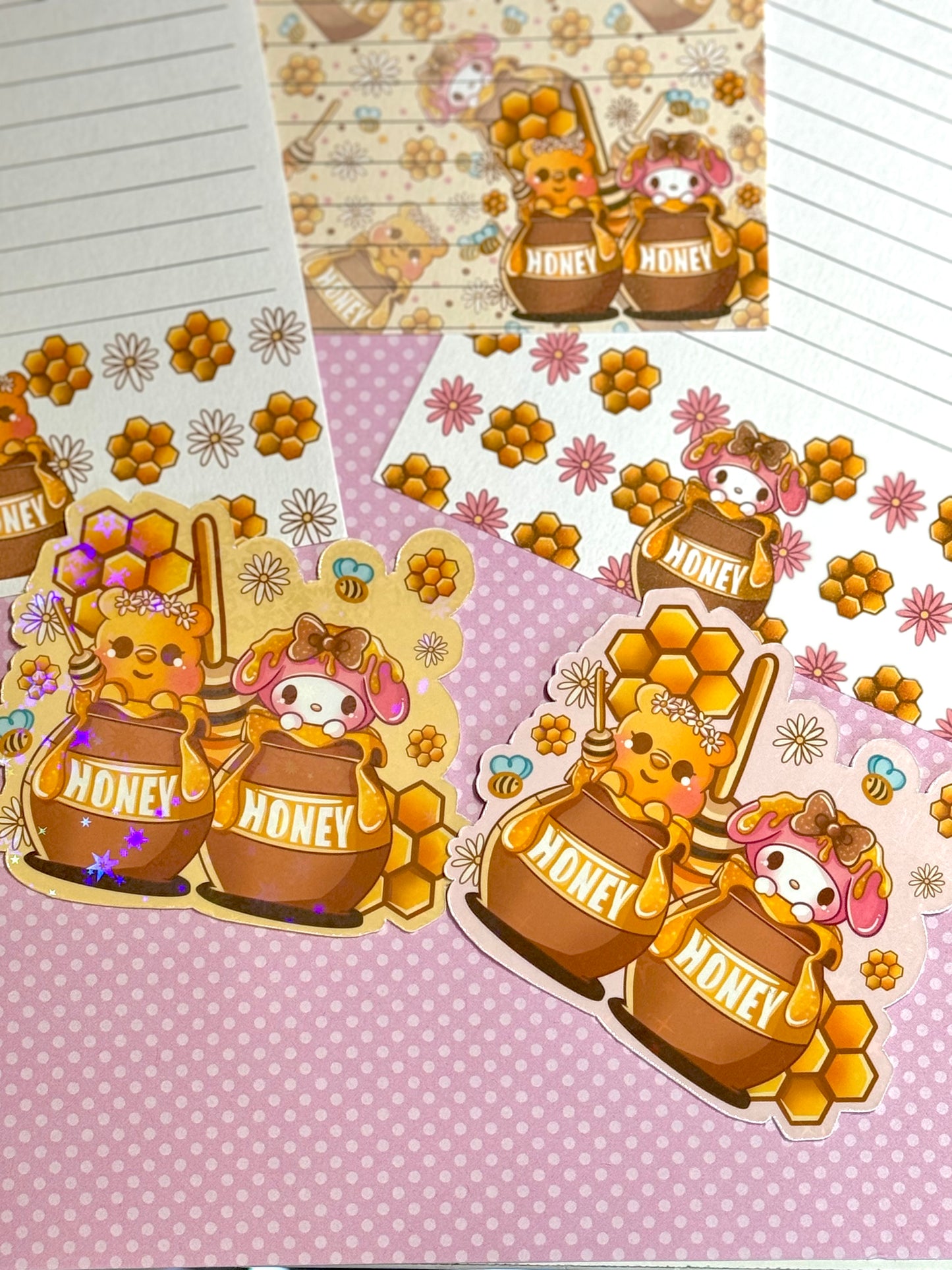 Melody Bear Vinyl Sticker