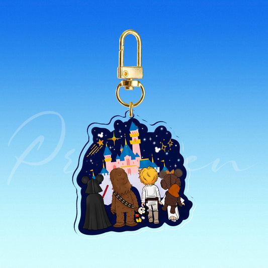 PREORDER Galaxy friends keychain