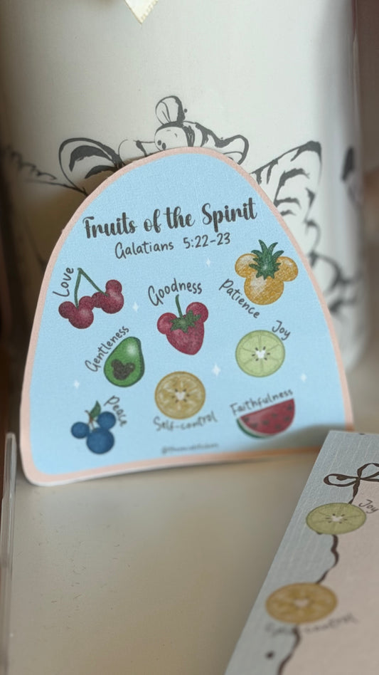 Fruits of the spirit Vinyl Sticker