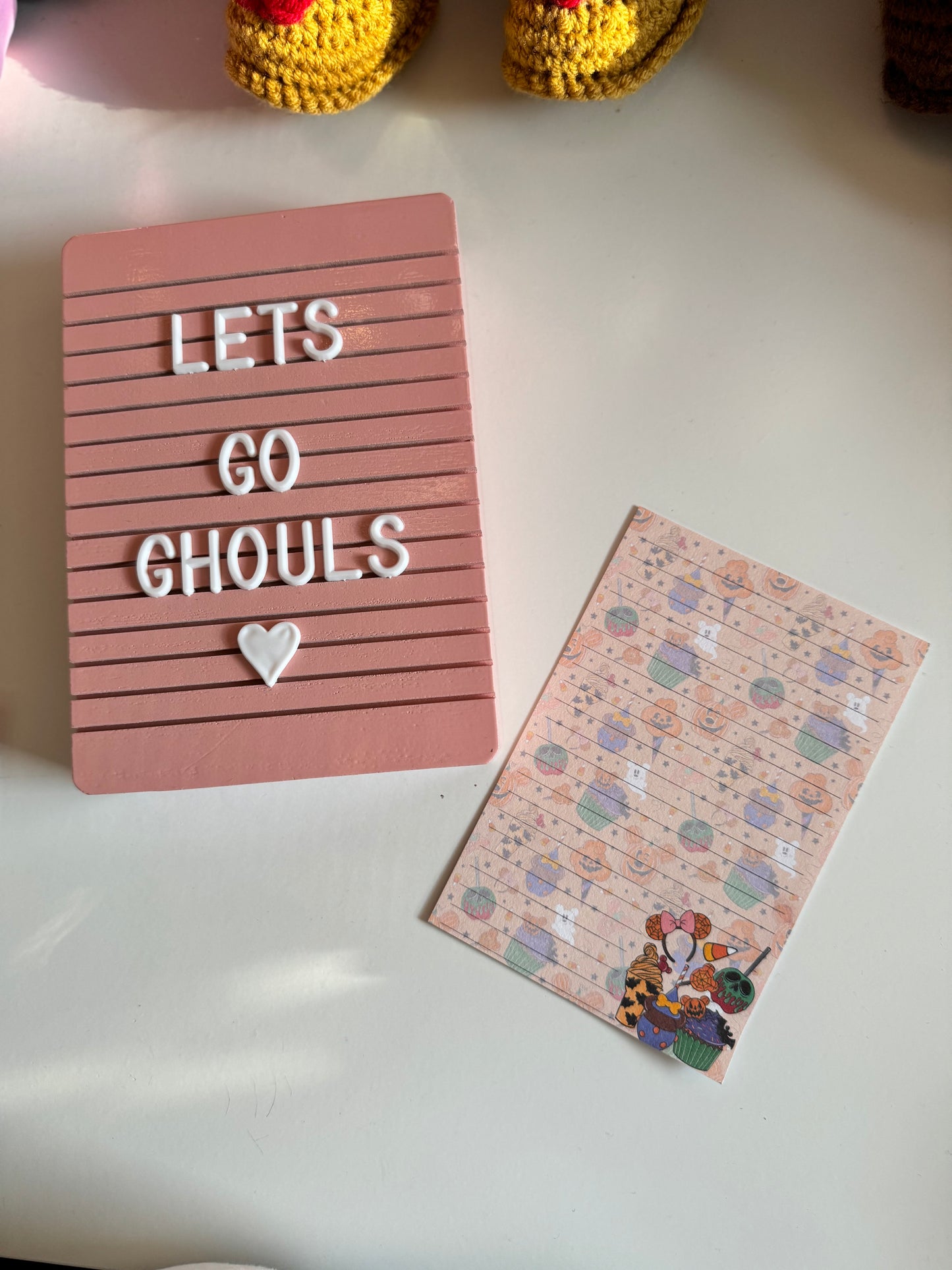 Spooky Snacks Notepad