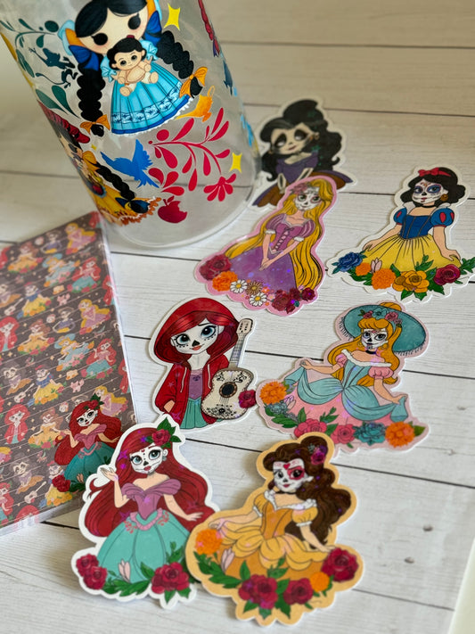 Catrina Princess  Vinyl Sticker