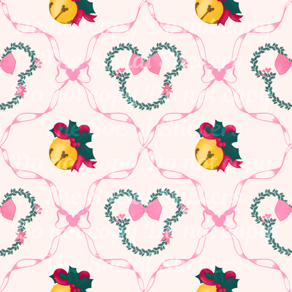 Christmas Bows SEAMLESS FILE