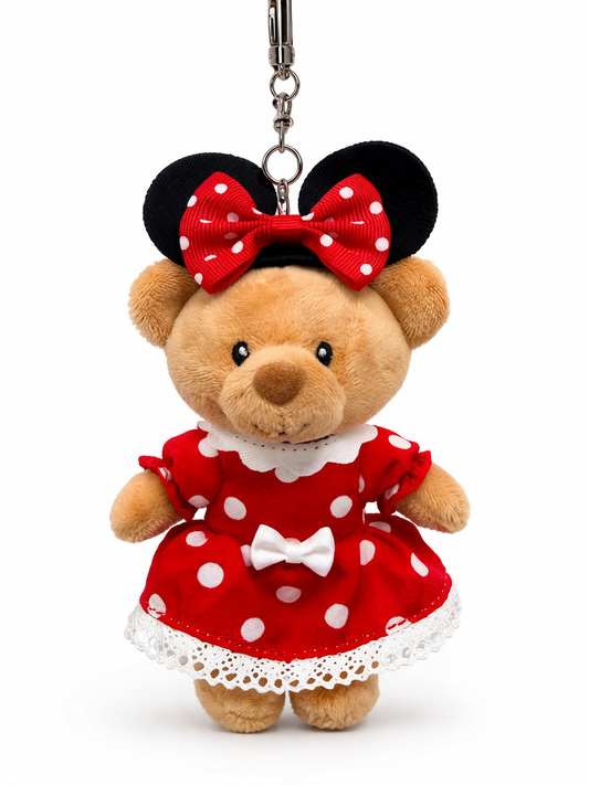 PRE-ORDER Teddy Bear Girl Plush keychain
