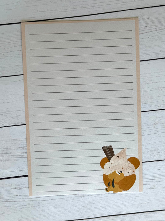 Pumpkin Pup Notepad