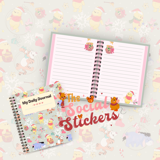 Christmas honey Oso  Notebook