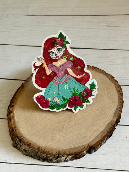 Catrina Princess  Vinyl Sticker