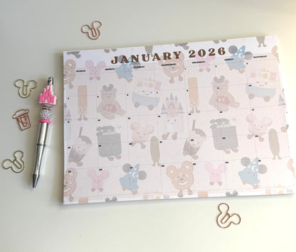 2026 Whimsical Calendar Planner