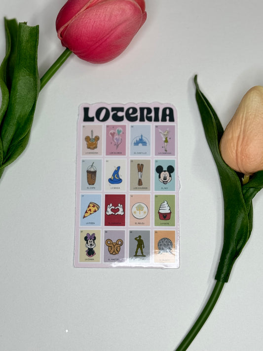 Loteria Vinyl Sticker