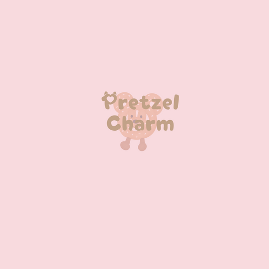 Pretzel keychain