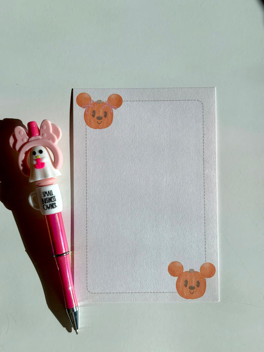 Magical Pumpkin Notepad