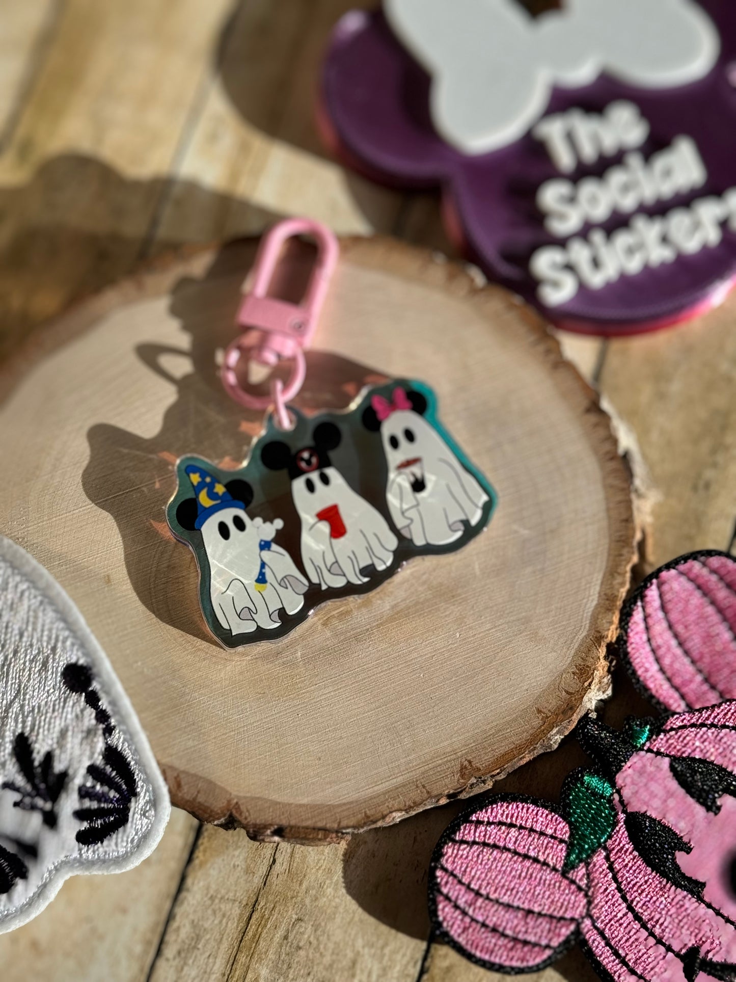 Boo Besties keychain