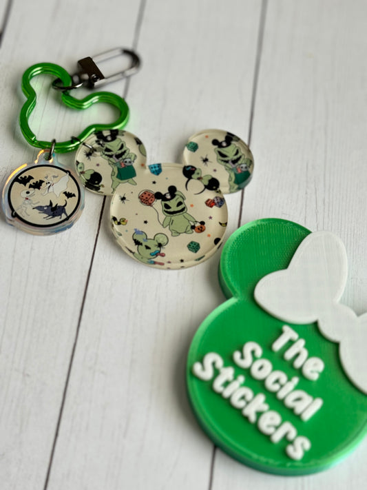 Oogie Mouse  keychain