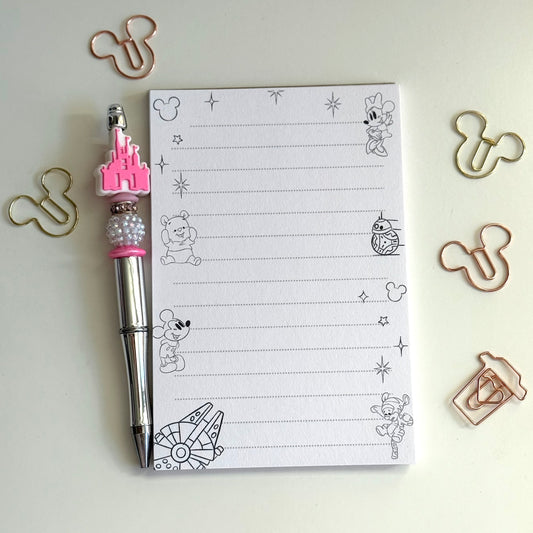 A whimsical Sketch Notepad