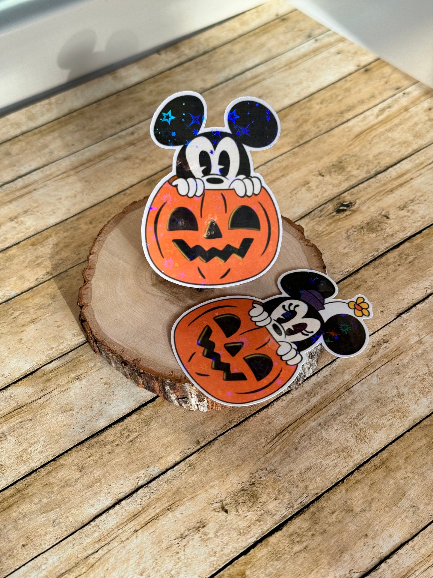 Mouse pumpkins Vinyl Sticker