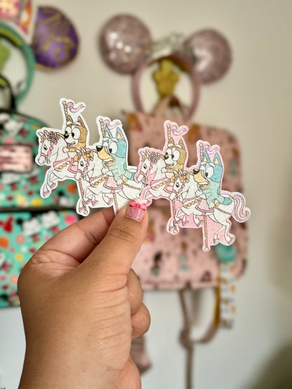 Magical Sisters Fun Vinyl Sticker