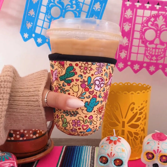 Mexican Doodles Cup Sleeve