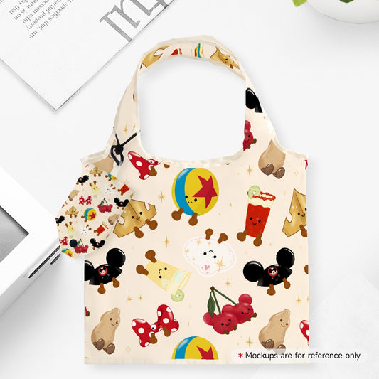 Park Friends Drink foldable shopping Bag