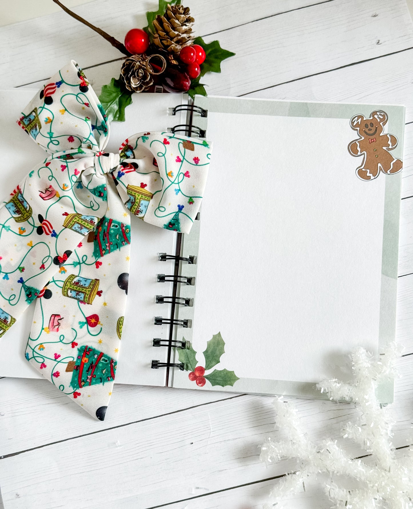 A Magical Christmas Tree Notebook