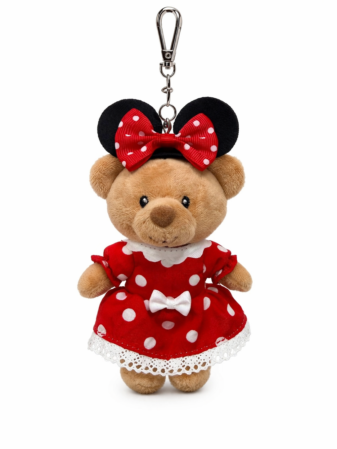 Teddy Bear Girl Plush keychain