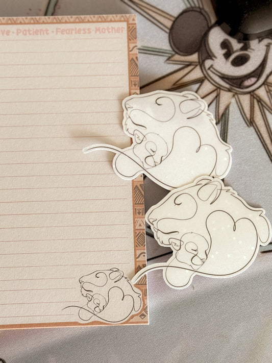 Fearless Mama Vinyl Sticker