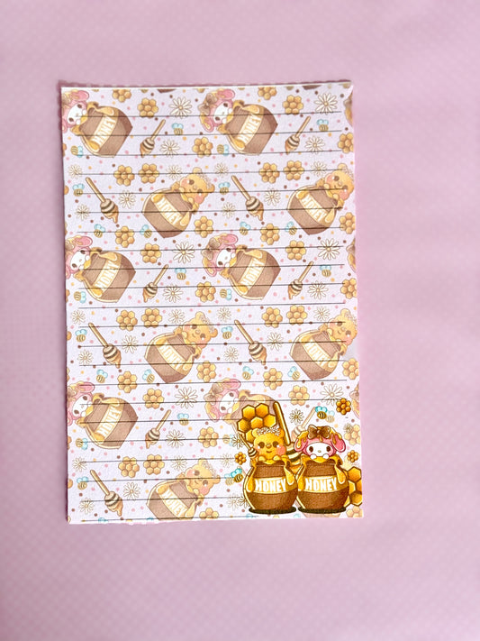 Honey Melody Notepad