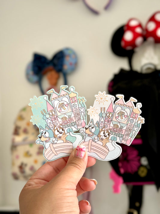 Magical Sisters Fun Vinyl Sticker