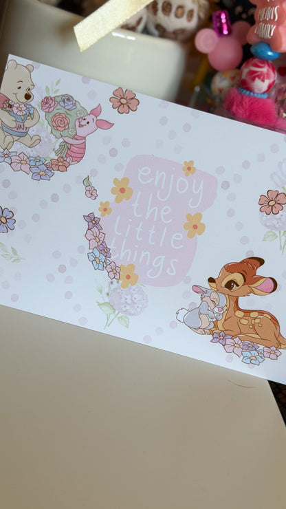 Spring friends Thank You Card
