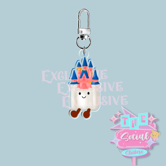 Castle keychain