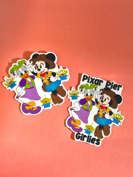 Pixar Besties Vinyl Sticker