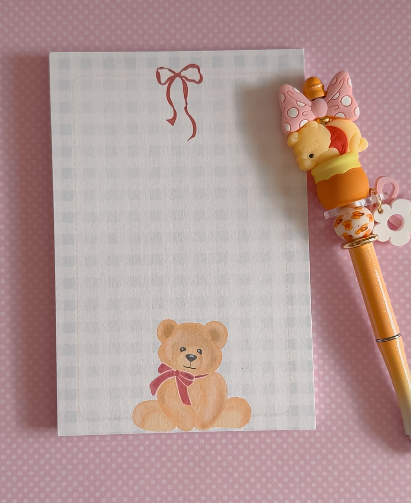 Teddy Bear Notepad