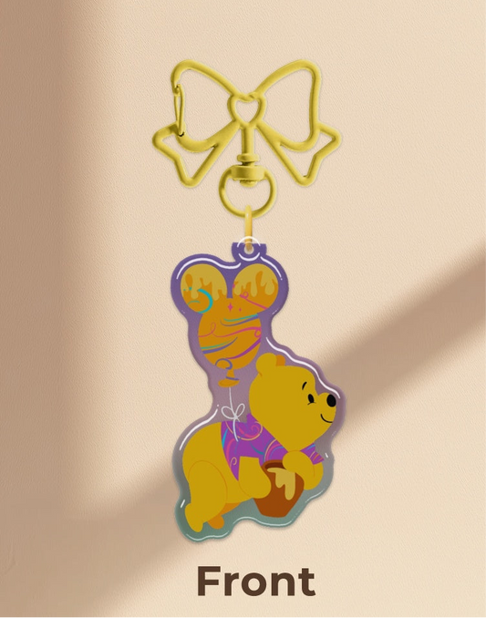 Fly Bear keychain